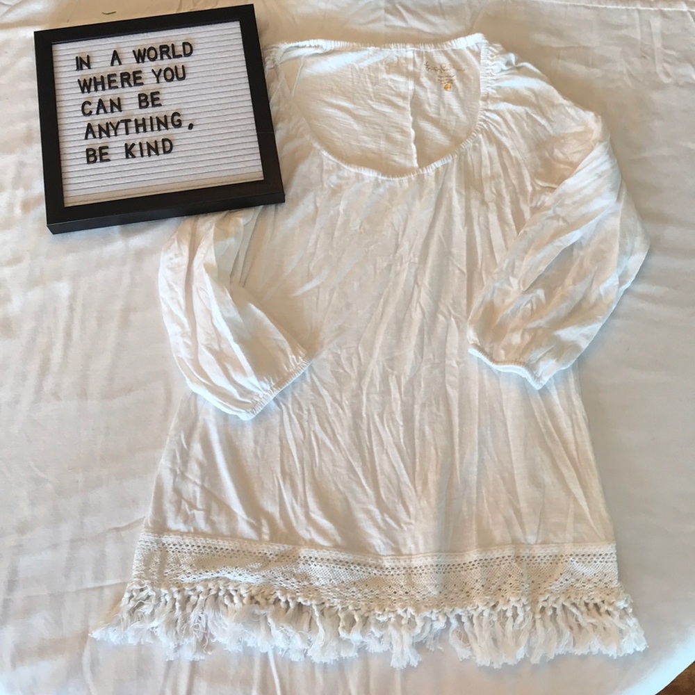 White Lily Pulitzer Top